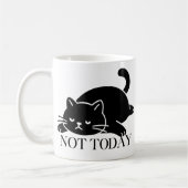 Not Today Mug Funny Coffee Mug for Cat Lovers Koffiemok (Links)