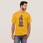 Not Today Muggle Cat T-Shirt - Funny Wizard Cat   (Voorkant volledig)