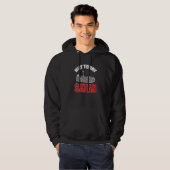 Not Today Satan Christian Jesus Believer Follower  Hoodie (Voorkant volledig)