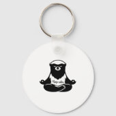 Not Today Squirrel Sleutelhanger (Achterkant)