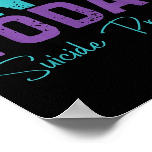 Not Today Suicide Prevention  Poster (Hoek)