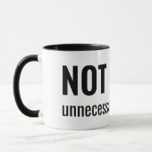 NOT TODAY - Unnecessary Meetings Funny Typography Mok (Links)