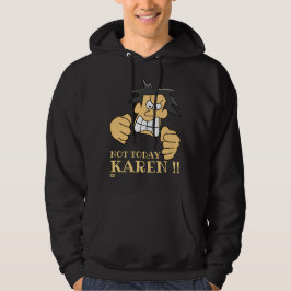 "NOT VANDAY KAREN" grappig boos man Hoodie