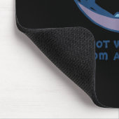 Not Working From Anywhere Funny Vacation Remote Wo Muismat (Hoek)