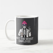 Not Worst Employee Worker Istant Jokes Office Humo Koffiemok (Links)