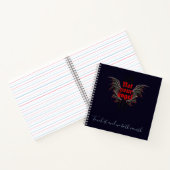 Not Your Angel Notebook – Touch It and Vanish Art Notitieboek (Binnen)