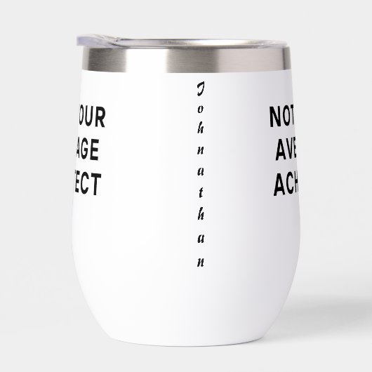 Not Your Average Architect Bold Minimalist Custom  (Rechts)