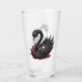 Not Your Average Swan – Spikes, Skulls & Sass. Glas (Achterkant)