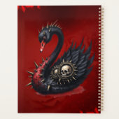 Not Your Average Swan – Spikes, Skulls & Sass. Planner (Achterkant)