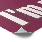 Not Your Betty Sweet Poster (Hoek)