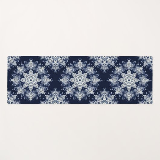 Not Your Ordinary Snowflakes III Yogamat (Voorkant (horizontaal))