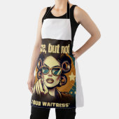 Not Your Waitress – Retro Empowerment Art Schort (Insitu)