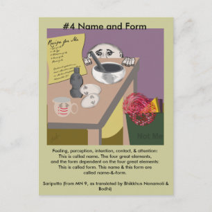 Nota #4 Naam en Vorm - van het Afhankelijke Opkome Briefkaart