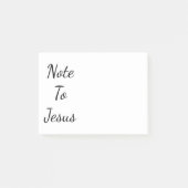 Nota aan Jezus Post-it® Notes (Voorkant)