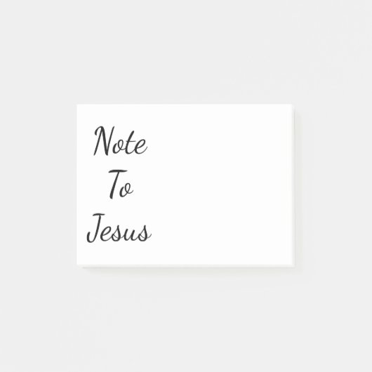 Nota aan Jezus Post-it® Notes (Voorkant)