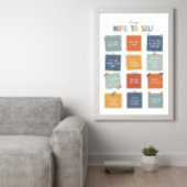 Nota aan Zelf 18"X24" Poster