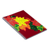 Nota Boeken herfst Bladeren Notitieboek (Rechterzijde)