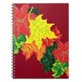 Nota Boeken herfst Bladeren Notitieboek (Voorkant)