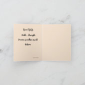 Nota Kaart: Bevordering Notitiekaartje (Binnen)