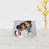 Nota Kaart/Boxer Kaart (Gele Bloem)