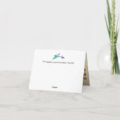 Nota Kaart: Comfort Notitiekaartje (Achterkant)