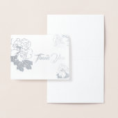 Nota Kaart-Dank u - Kleine Grootte Folie Kaarten (Display)