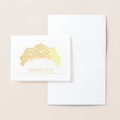 Nota Kaart-Dank u - Kleine Grootte Folie Kaarten (Display)