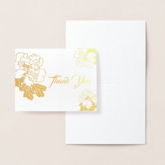 Nota Kaart-Dank u - Kleine Grootte Folie Kaarten (Display)