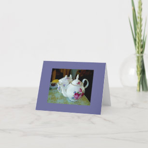 nota kaart - Engelse theepotten