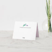 Nota Kaart: Kersenbloesems Notitiekaartje (Achterkant)