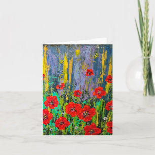 Nota Kaart Poppies