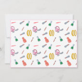 Nota Kaarten Elegante Vlakke Moderne Schoonheidsmi (Achterkant)