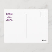 Nota M - monogram voor gezinshereniging Briefkaart (Achterkant)