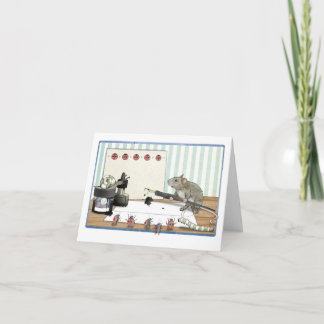 Nota of uitnodiging van de muis