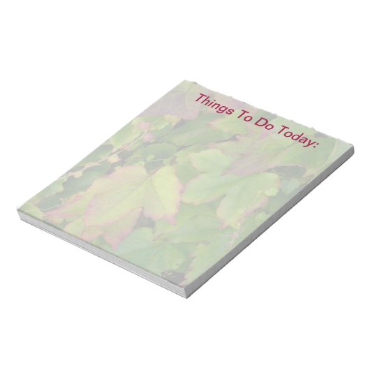 Nota pad—te doen bladeren notitieblok (Linkerzijde)