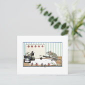 Nota van een muis briefkaart (Staand voorkant)