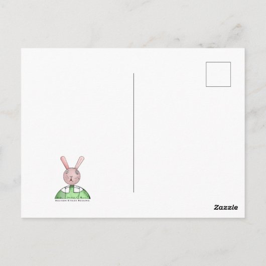 Nota van een muis briefkaart (Achterkant)