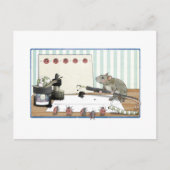 Nota van een muis briefkaart (Voorkant)