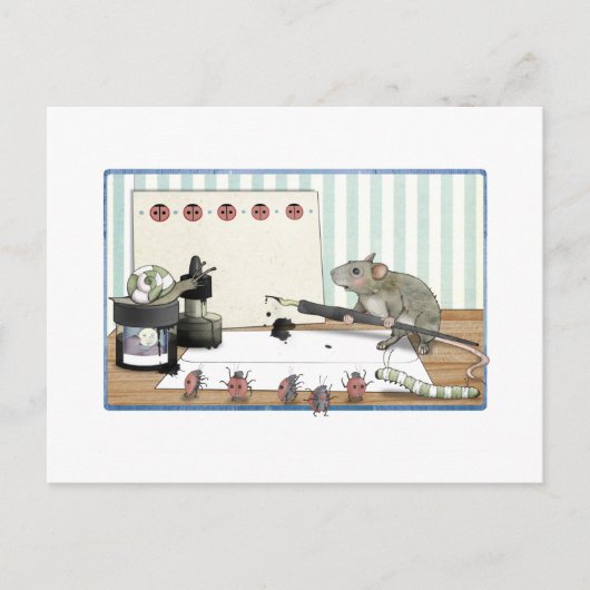 Nota van een muis briefkaart (Voorkant)