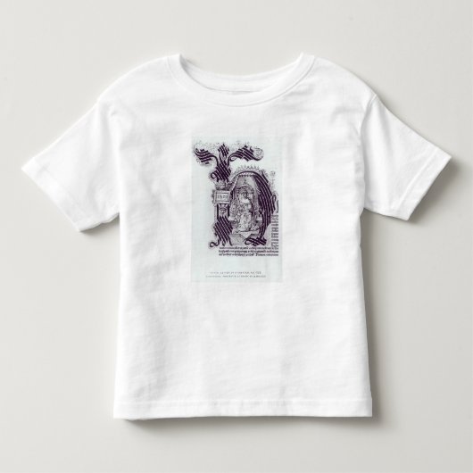 Nota van het initiaal over een handvest kinder shirts (Voorkant)