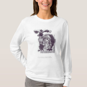 Nota van het initiaal over een handvest t-shirt