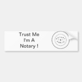 NOTAIRE OPENBARE ACCESSOIRES BUMPERSTICKER (Voorkant)