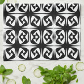 Notan Theedoek (Gevouwen)