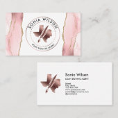 Notari Public Texas Stamp Loan Signing Agent Busi Visitekaartje (Voorkant / Achterkant)