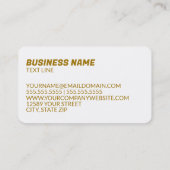 notaris advocaat visitekaartje (Achterkant)