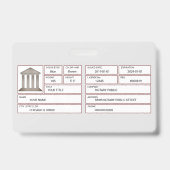 Notaris Badge (Achterkant)