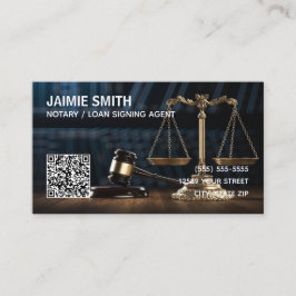 Notaris Custom QR Visitekaartje