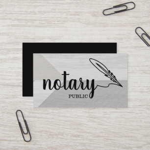 Notaris Elegant Schrift Gewone  Visitekaartje