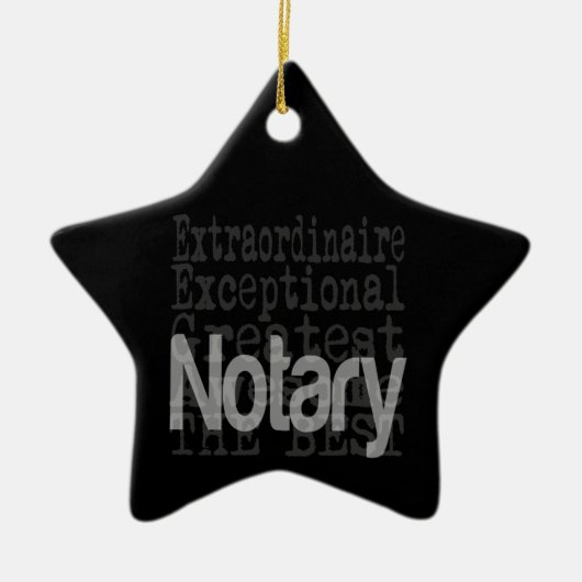 Notaris Keramisch Ornament (Voorkant)