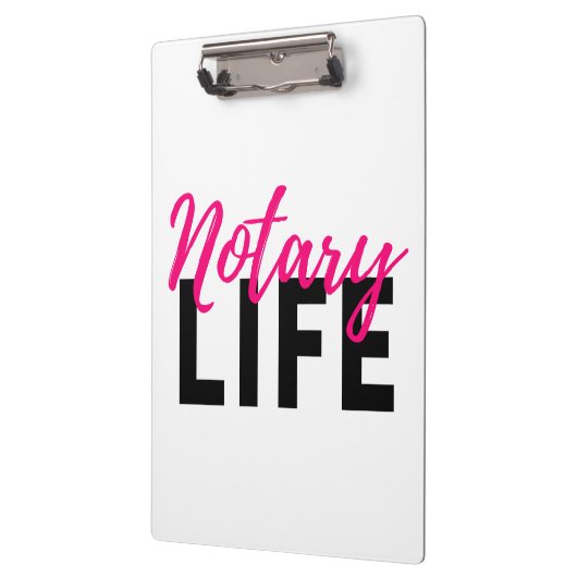 notaris klembord (Links)